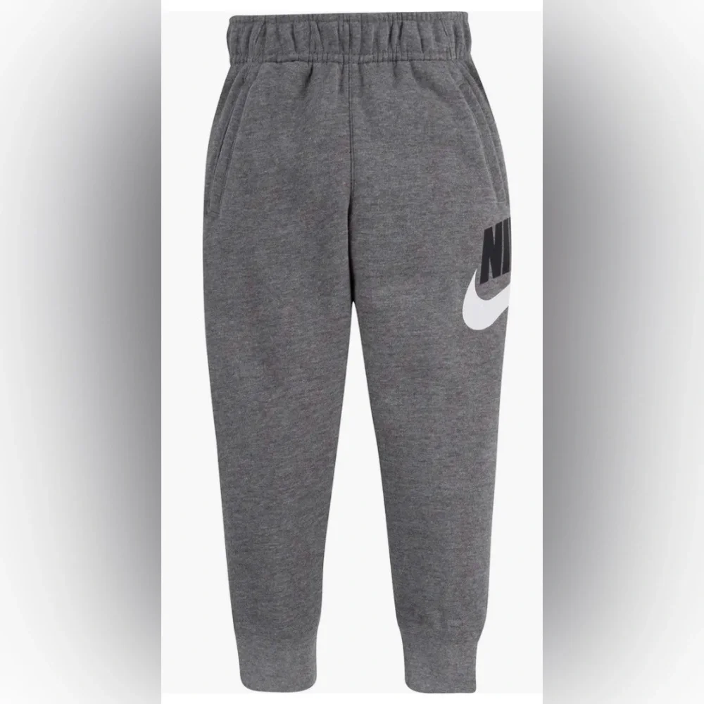 Nike Kids‎ Club Sz 4 XS Carbon Heather Logo Joggers